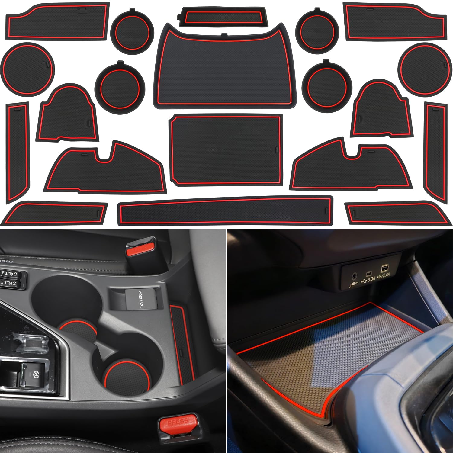 Amazon.com: LOCOY Center Console Liner for Subaru Crosstrek